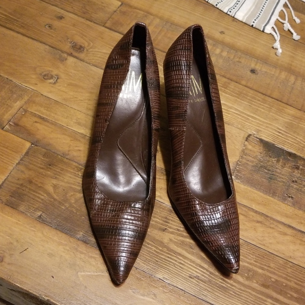 Brown Snake Heels